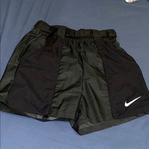 High Waisted Nike shorts w/ Buckle